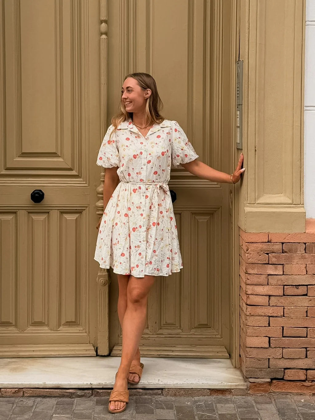 VMJOSIE Short Dress - Cloud Dancer